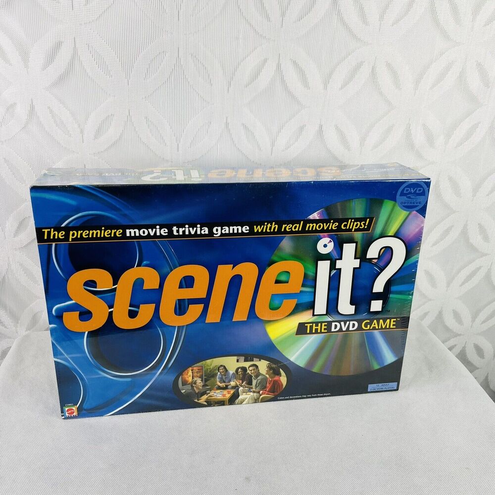 MATTEL SCENE IT? Movie Trivia The DVD Game 2003